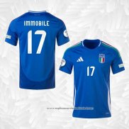 Camisola 1º Italia Jogador Immobile 2024-2025