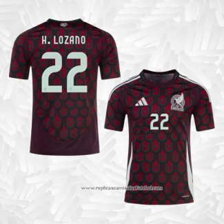 Camisola 1º Mexico Jogador H.Lozano 2024