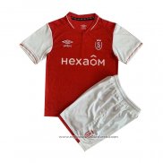 Camisola 1º Stade de Reims 2023-2024 Crianca