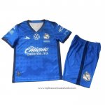 Camisola Puebla Goleiro 2025-2026 Crianca Azul
