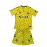 Camisola Real Betis Goleiro 2025-2026 Crianca Amarelo