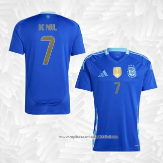 Camisola 2º Argentina Jogador De Paul 2024