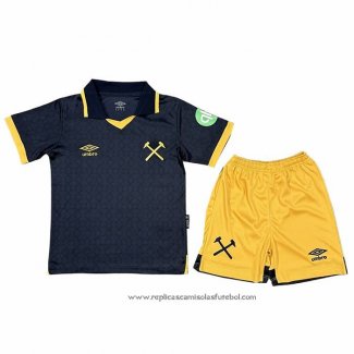 Camisola 3º West Ham 2025-2026 Crianca