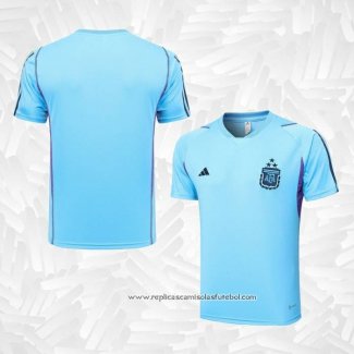 Camisola de Treinamento Argentina 2023-2024 Azul