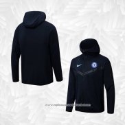 Jaqueta Hoodie Chelsea 2022-2023 Azul