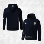 Jaqueta Hoodie Real Madrid 2025-2026 Preto