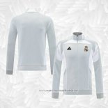 Jaqueta Real Madrid 2025-2026 Branco Cinza