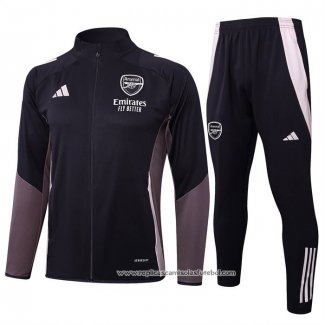 Jaqueta de Treinamento Arsenal 2024-2025 Crianca Cinza