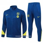 Jaqueta de Treinamento Barcelona 2026-2027 Crianca Amarelo Azul