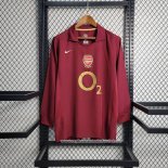 Retro Camisola 1º Arsenal 2005-2006 Manga Comprida