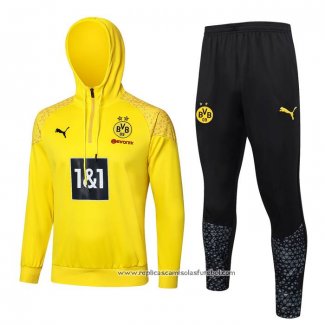 Sueter de Treinamento Dortmund 2023-2024 Amarelo y Preto