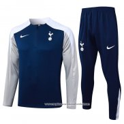 Sueter de Treinamento Tottenham Hotspur 2025-2026 Crianca Azul Cinza
