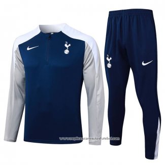 Sueter de Treinamento Tottenham Hotspur 2025-2026 Crianca Azul Cinza