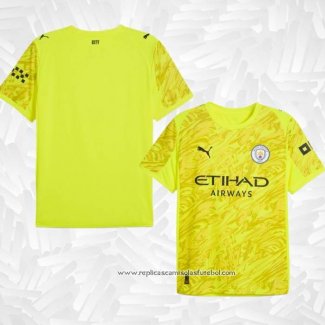 Camisola Manchester City Goleiro 2025-2026 Amarelo