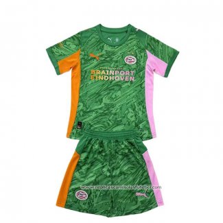Camisola PSV Goleiro 2025-2026 Crianca Verde