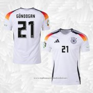 Camisola 1º Alemanha Jogador Gundogan 2024