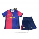 Camisola 1º Barcelona 2024-2025 Crianca Vermelho Azul