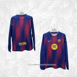 Camisola 1º Barcelona 2025-2026 Manga Comprida