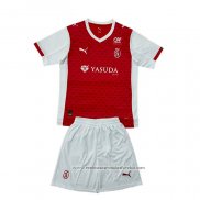 Camisola 1º Stade de Reims 2025-2026 Crianca