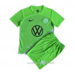 Camisola 1º Wolfsburg 2023-2024 Crianca