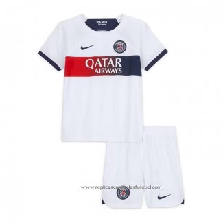 Camisola 2º Paris Saint-Germain 2023-2024 Crianca