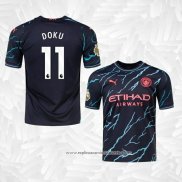 Camisola 3º Manchester City Jogador Doku 2023-2024