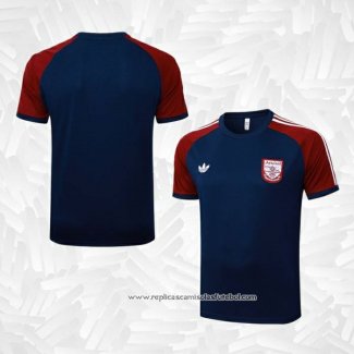 Camisola de Treinamento Arsenal 2025-2026 Azul Vermelho