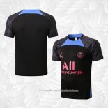 Camisola de Treinamento Paris Saint-Germain Jordan 2022-2023 Preto y Azul