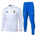 Chandal de Corta-vento do Real Madrid 2025-2026 Branco