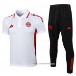 Conjunto Polo del Bayern de Munique 2025-2026 Branco