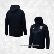 Jaqueta Hoodie Inglaterra 2022-2023 Azul