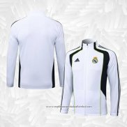 Jaqueta Real Madrid 2025-2026 Branco Preto