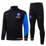 Jaqueta de Treinamento Paris Saint-Germain 2025-2026 Preto Azul