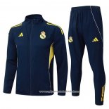 Jaqueta de Treinamento Real Madrid 2025-2026 Amarelo Azul