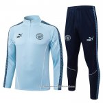 Sueter de Treinamento Manchester City 2025-2026 Azul