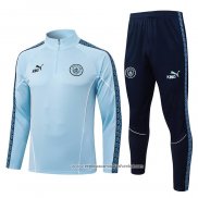Sueter de Treinamento Manchester City 2025-2026 Azul