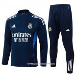 Sueter de Treinamento Real Madrid 2025-2026 Crianca Azul