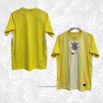 Camisola Corinthians Goleiro 2025 Amarelo Tailandia