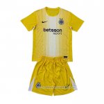 Camisola Inter de Milao Goleiro 2025-2026 Crianca Amarelo