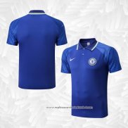 Camisola Polo del Chelsea 2022-2023 Azul