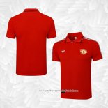 Camisola Polo del Manchester United 2025-2026 Vermelho
