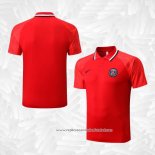 Camisola Polo del Paris Saint-Germain 2022-2023 Vermelho