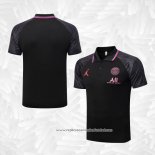 Camisola Polo del Paris Saint-Germain Jordan 2022-2023 Preto