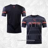 Camisola Pre Match del AC Milao 2022 Preto