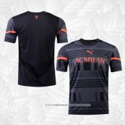 Camisola Pre Match del AC Milao 2022 Preto