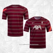 Camisola Pre Match del Liverpool 2022 Vermelho