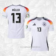 Camisola 1º Alemanha Jogador Muller 2024