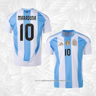 Camisola 1º Argentina Jogador Maradona 2024