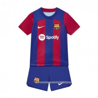 Camisola 1º Barcelona 2023-2024 Crianca