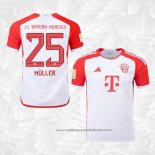 Camisola 1º Bayern de Munique Jogador Muller 2023-2024